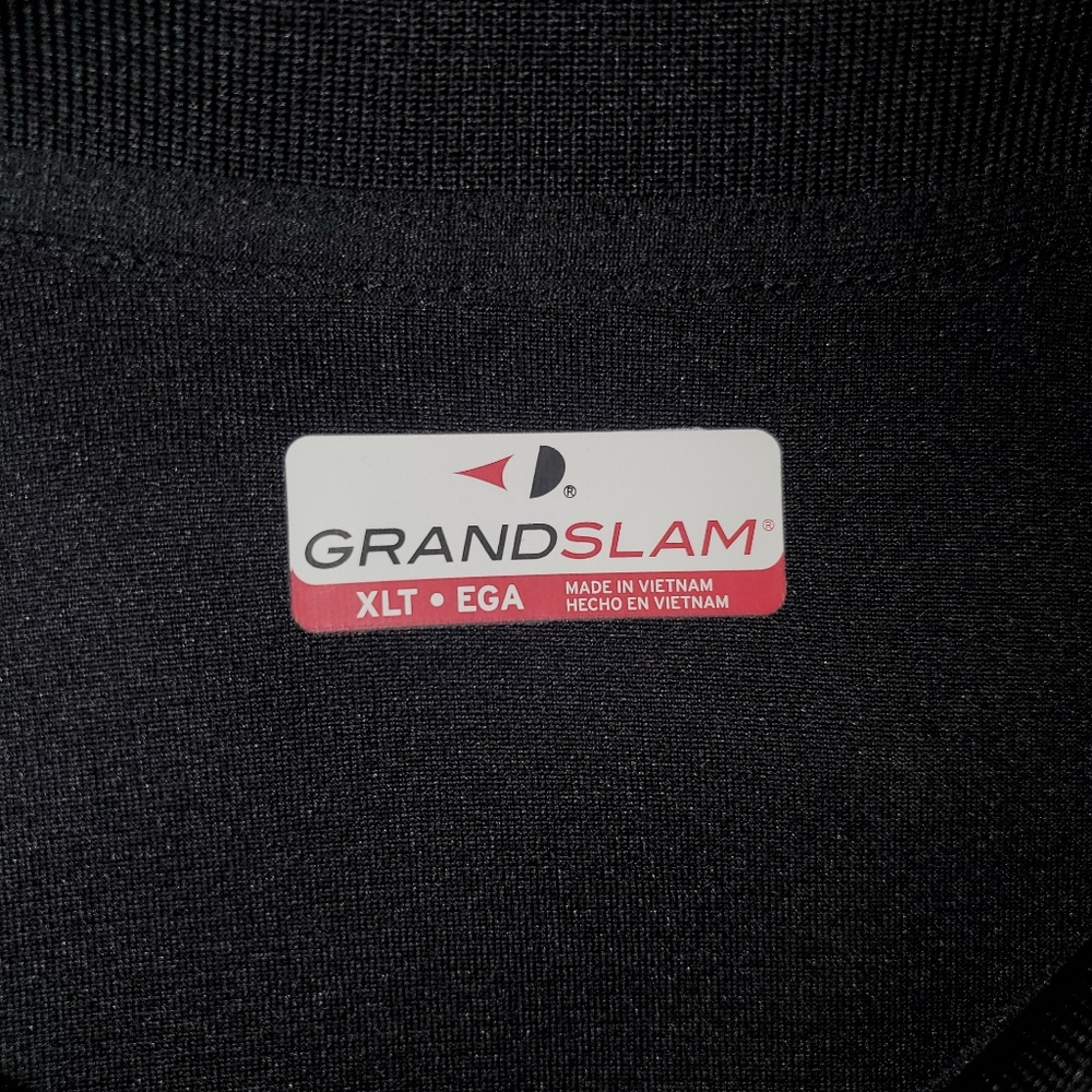 Grand Slam Black Golf Polo - Picture 9 of 9